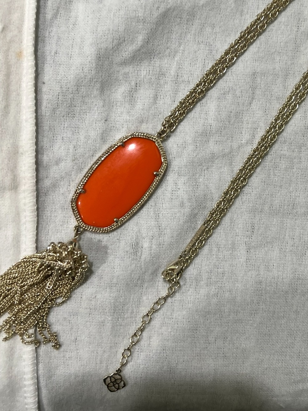 Kendra Scott orange Rayne